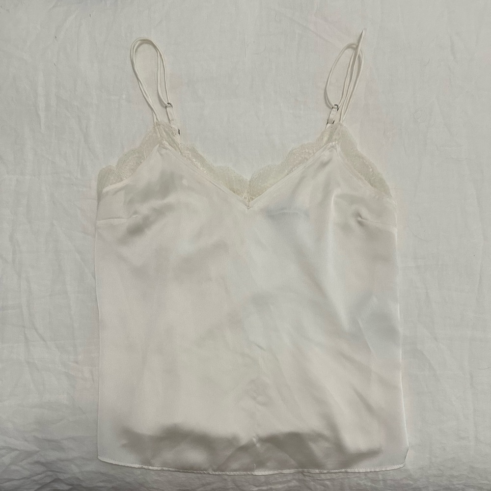 Abercrombie & Fitch Cream Lace Cami